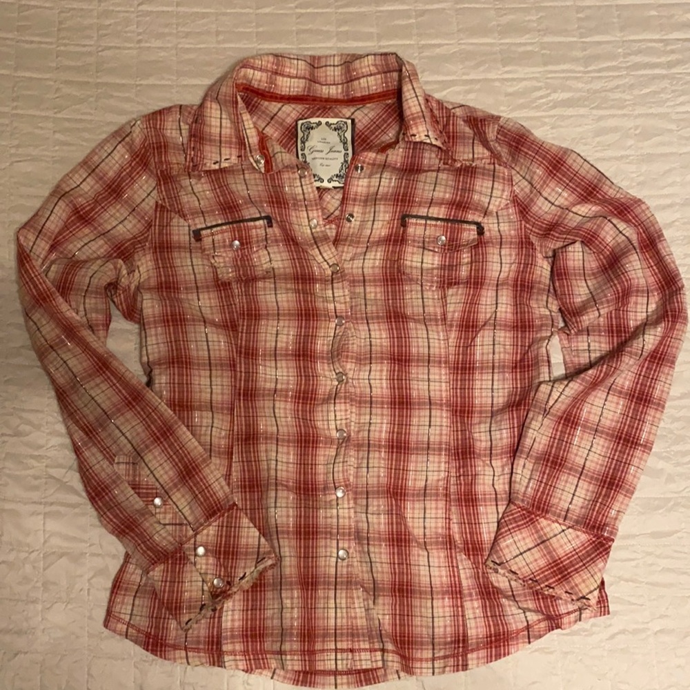 GUESS button down